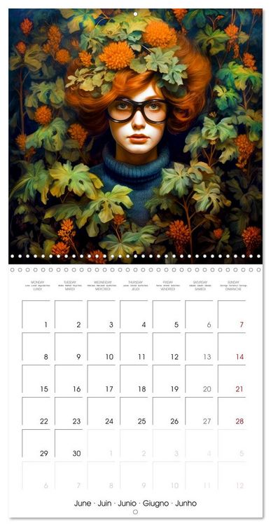Produktbild: Houseplants Lover (Wall Calendar 2026 12 &times; 12 Inch) CALVENDO 12 Month Wall Calendar