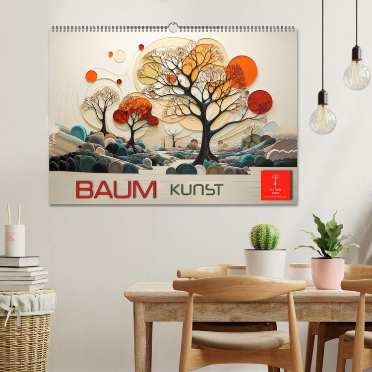 Produktbild: Baum Kunst (Wandkalender 2026 DIN A2 quer), CALVENDO Monatskalender