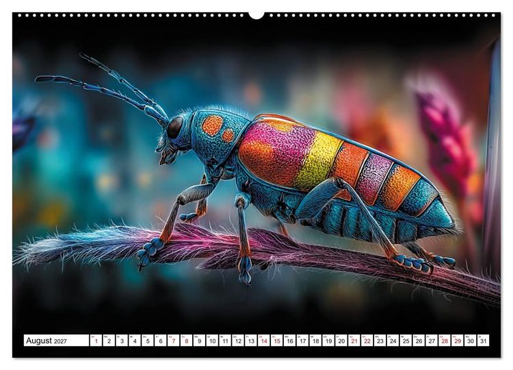Produktbild: Magische Leuchtinsekten (hochwertiger Premium Wandkalender 2027 DIN A2 quer), Kunstdruck in Hochglanz