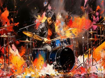 Produktbild: CALVENDO Puzzle Schlagzeug, ein einzigartiges Ensemble aus Musik und Kunst | 1000 Teile Lege-Gr&ouml;&szlig;e 64x48cm Foto-Puzzle f&uuml;r gl&uuml;ckliche Stunden