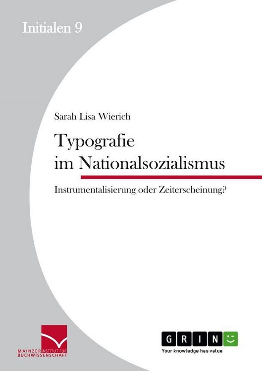 Produktbild: Typografie im Nationalsozialismus