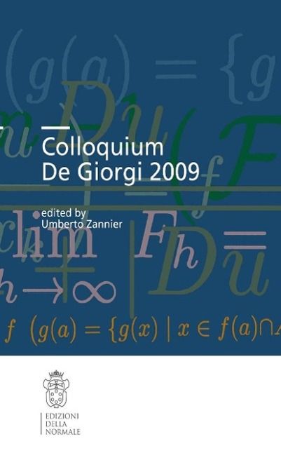 Produktbild: Colloquium De Giorgi 2009