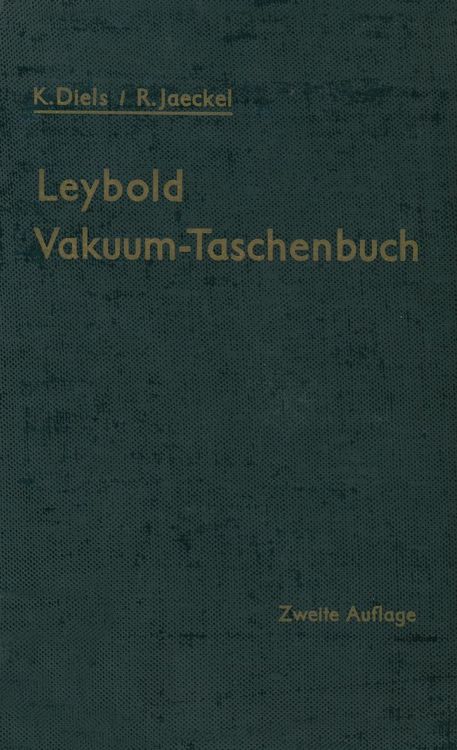 Produktbild: Leybold Vakuum-Taschenbuch