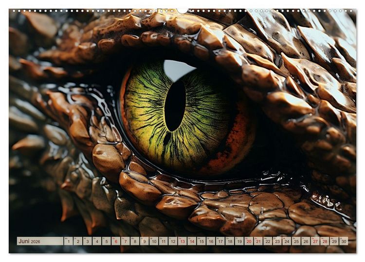 Produktbild: Schau mir ins Auge (hochwertiger Premium Wandkalender 2026 DIN A2 quer), Kunstdruck in Hochglanz