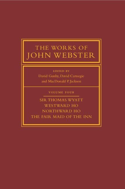 Produktbild: The Works of John Webster