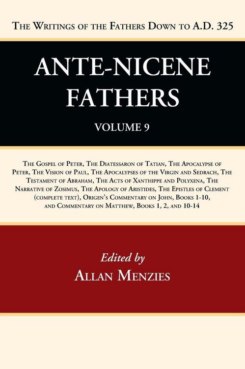 Produktbild: Ante-Nicene Fathers