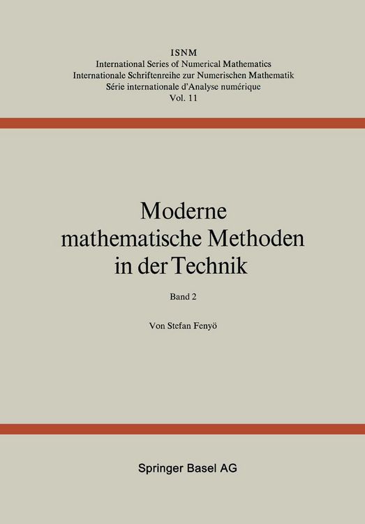 Produktbild: Moderne Mathematische Methoden in der Technik