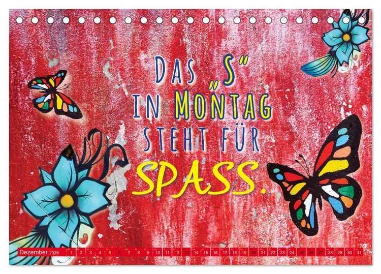 Produktbild: Die Pflicht ruft! Sag ihr, ich ruf zur&uuml;ck. (Tischkalender 2026 DIN A5 quer), CALVENDO Monatskalender
