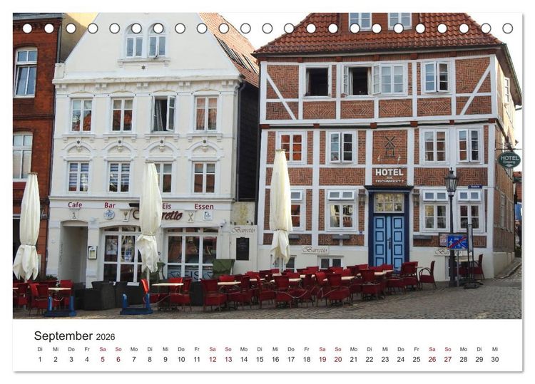 Produktbild: Im Herzen von Stade (Tischkalender 2026 DIN A5 quer), CALVENDO Monatskalender