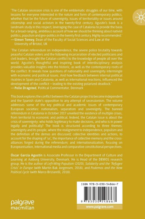 Produktbild: Catalan Independence and the Crisis of Sovereignty
