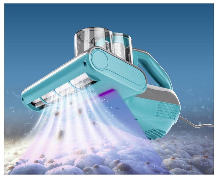 Produktbild: CleanMaxx Milben-Handstaubsauger mit UV-C-Licht 15175 Handstaubsauger