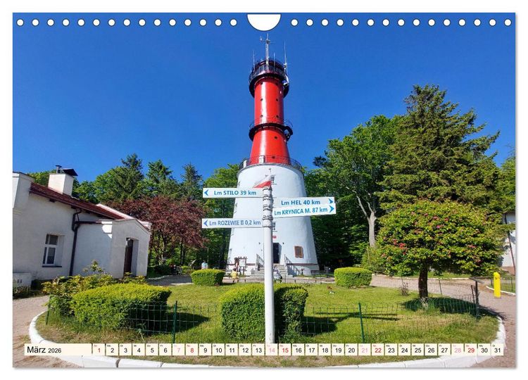 Produktbild: Die polnische Ostsee (Wandkalender 2026 DIN A4 quer), CALVENDO Monatskalender