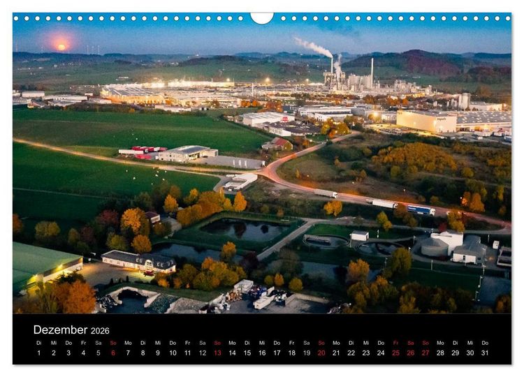 Produktbild: Brilon aus der Vogelperspektive (Wandkalender 2026 DIN A3 quer), CALVENDO Monatskalender