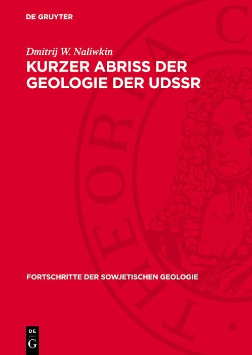Produktbild: Kurzer Abriss der Geologie der UdSSR