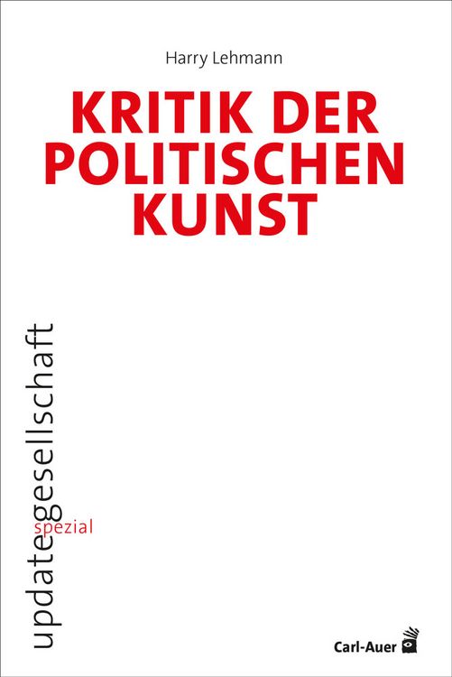Produktbild: Kritik der politischen Kunst