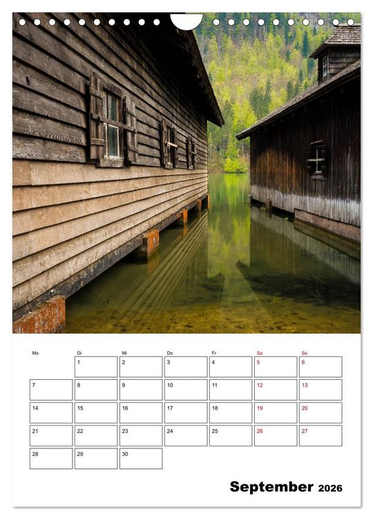 Produktbild: Traumhaftes Berchtesgadener Land (Wandkalender 2026 DIN A4 hoch), CALVENDO Monatskalender