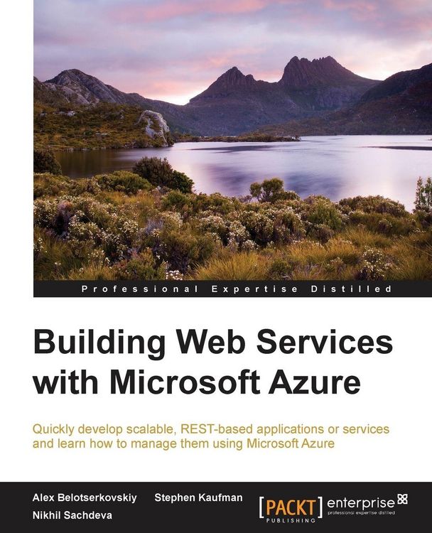 Produktbild: Building Web Services with Microsoft Azure