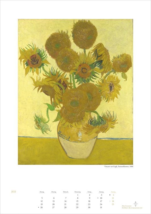 Produktbild: Der Goldene DUMONT-Kunstkalender 2027