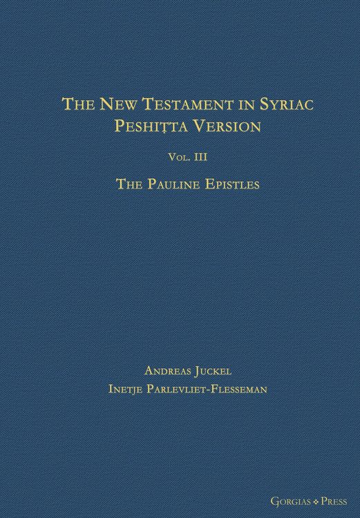 Produktbild: The New Testament in Syriac: Peshitta Version