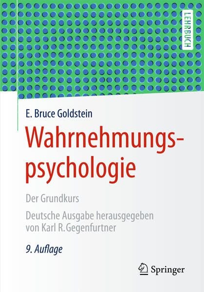 Produktbild: Wahrnehmungspsychologie