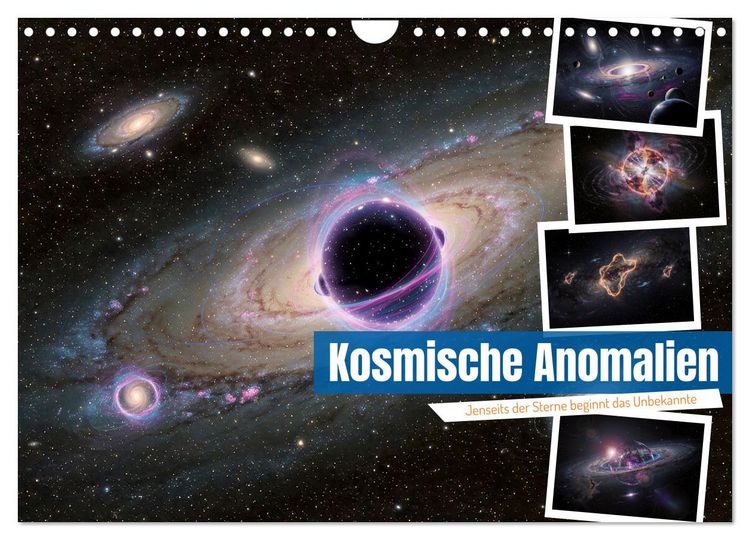 Produktbild: Kosmische Anomalien (Wandkalender 2027 DIN A4 quer), CALVENDO Monatskalender
