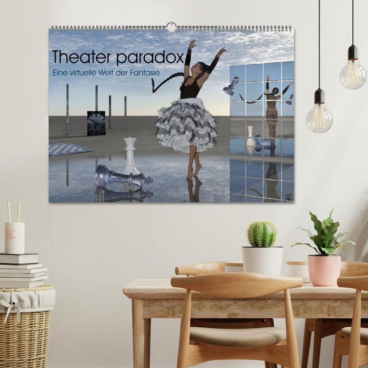 Produktbild: Theater paradox (Wandkalender 2026 DIN A2 quer), CALVENDO Monatskalender