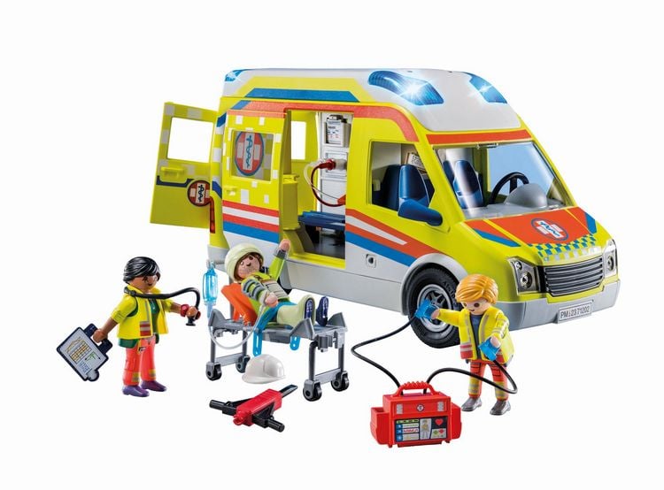 Produktbild: PLAYMOBIL&reg; City Life 71202 Rettungswagen mit Licht und Sound