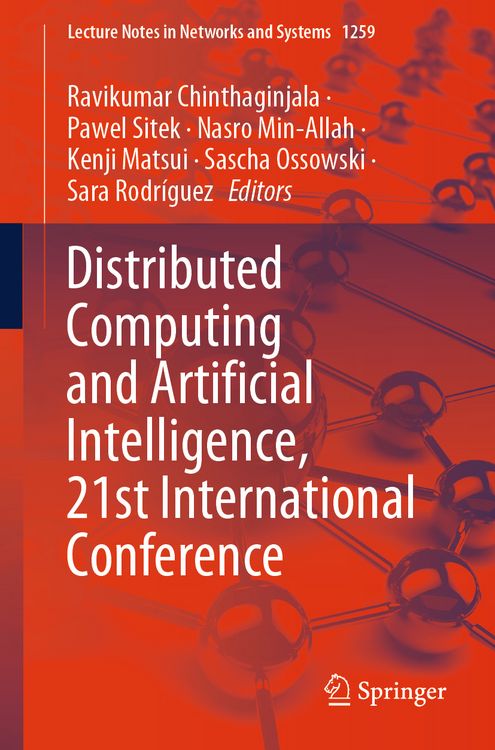 Produktbild: Distributed Computing and Artificial Intelligence, 21st International Conference