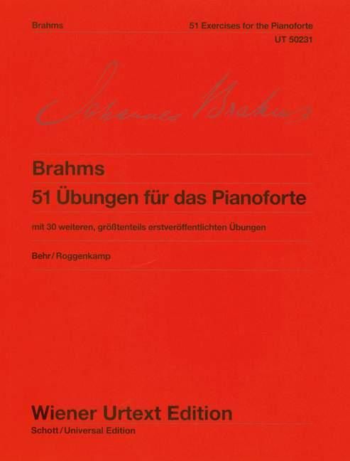 Produktbild: 51 &Uuml;bungen f&uuml;r das Pianoforte