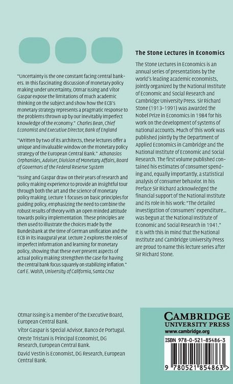 Produktbild: Imperfect Knowledge and Monetary Policy