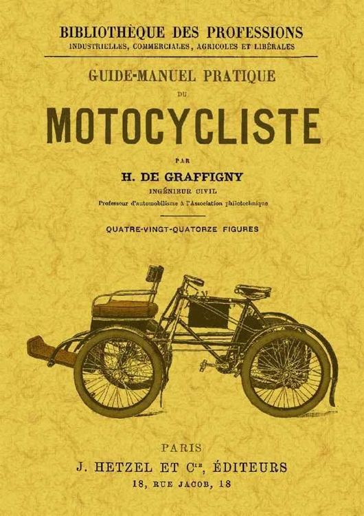Produktbild: Graffigny, H: Guide-manuel pratique du motocycliste