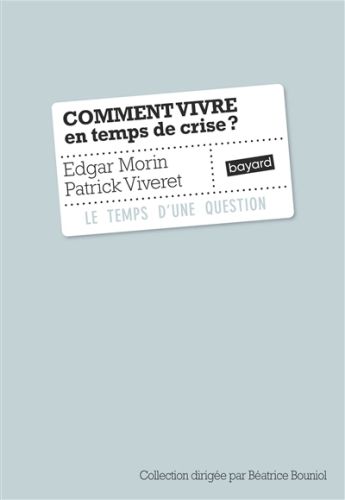 Produktbild: Comment vivre en temps de crise ?