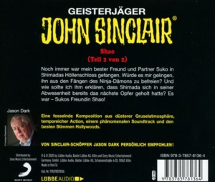Produktbild: John Sinclair - Folge 141