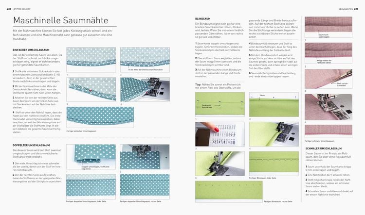Produktbild: Kleidung N&auml;hen. Vom richtigen Ma&szlig;nehmen bis zum perfekten Saum: Das umfassende Handbuch mit &uuml;ber 150 Techniken.