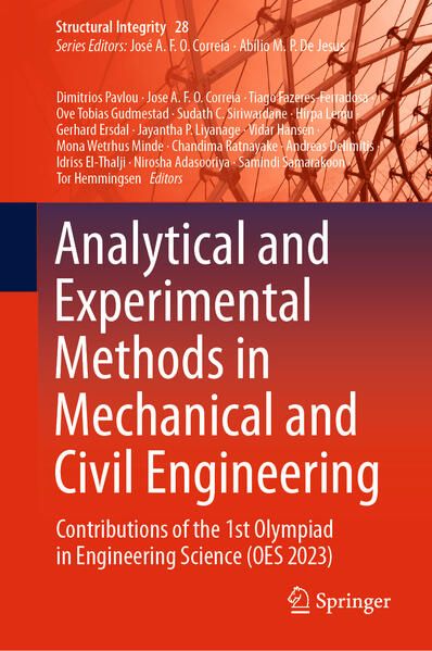 Produktbild: Analytical and Experimental Methods in Mechanical and Civil Engineering