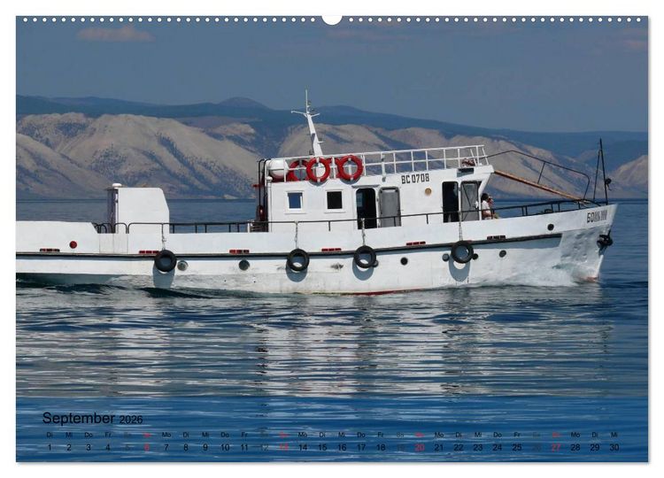 Produktbild: Olchon - Insel im Baikalsee (hochwertiger Premium Wandkalender 2026 DIN A2 quer), Kunstdruck in Hochglanz