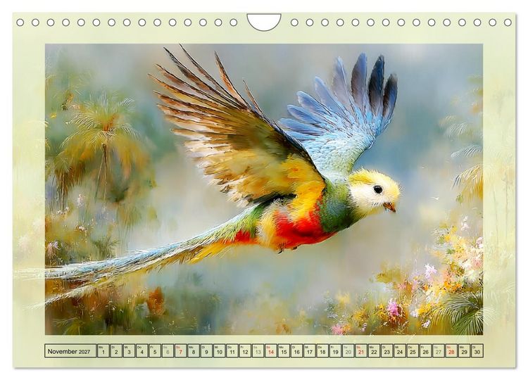 Produktbild: Dschungelpoesie. Im Herzen des tropischen Gr&uuml;ns (Wandkalender 2027 DIN A4 quer), CALVENDO Monatskalender