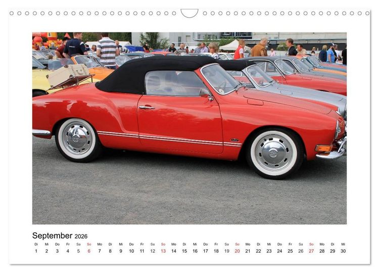 Produktbild: Eine Legende lebt, der Karmann-Ghia (Wandkalender 2026 DIN A3 quer), CALVENDO Monatskalender