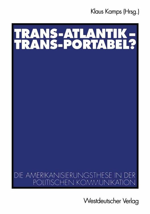 Produktbild: Trans-Atlantik - Trans-Portabel?