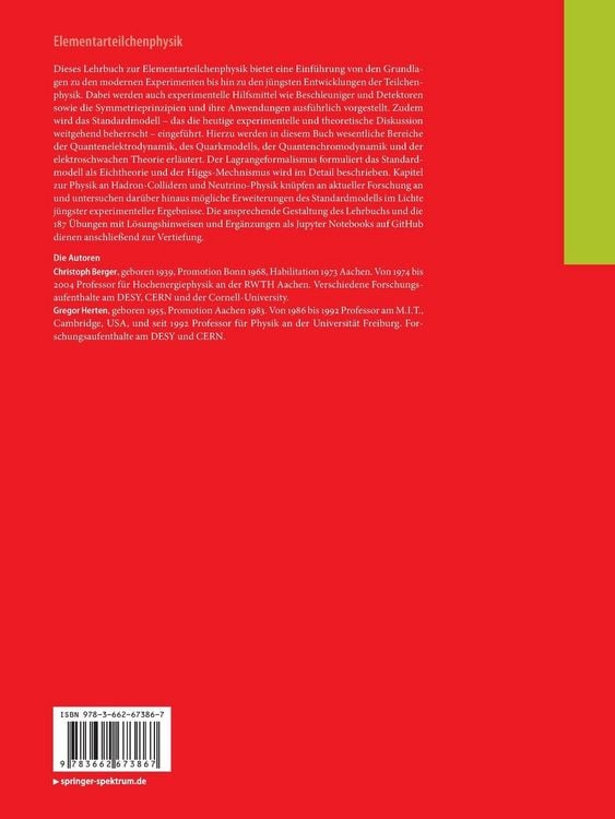 Produktbild: Elementarteilchenphysik