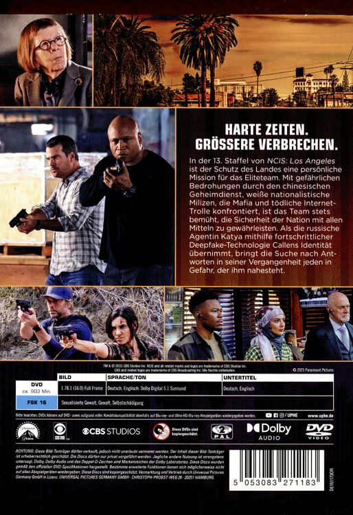 Produktbild: Navy CIS Los Angeles - Season 13 [6 DVDs]
