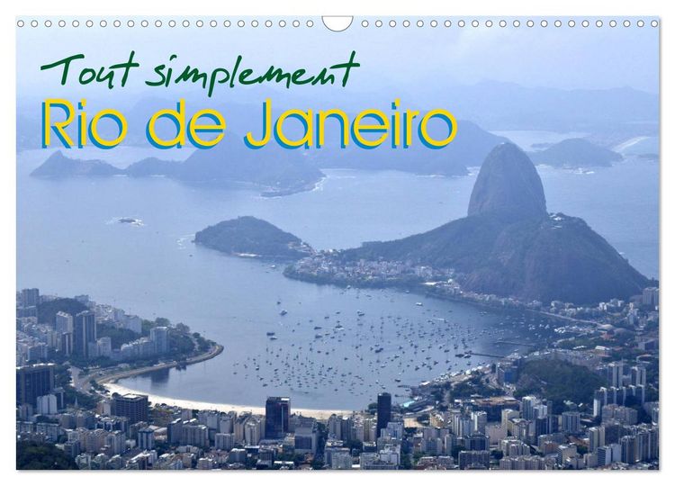 Produktbild: Tout simplement Rio de Janeiro (Calendrier mural 2026 DIN A3 vertical), CALVENDO calendrier mensuel