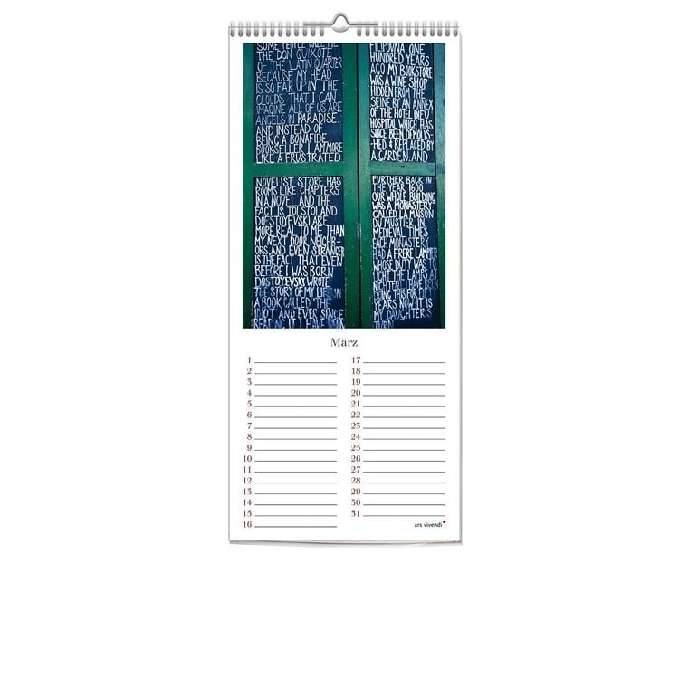 Produktbild: Geburstagskalender Lesen, immerw&auml;hrend (neu)