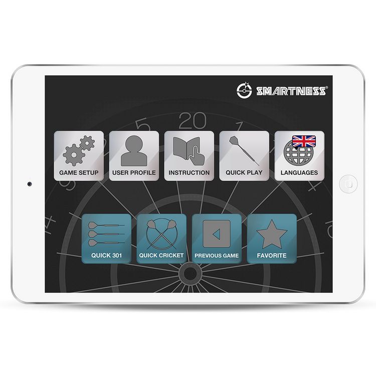Produktbild: SMARTNESS ELEKTRONIK DARTBOARD TURBO CHARGER 4.0, 2-LOCH ABSTAND