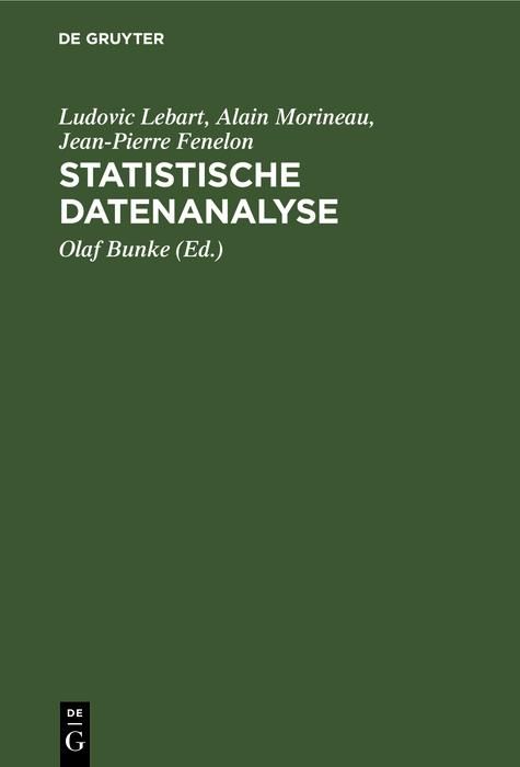 Produktbild: Statistische Datenanalyse