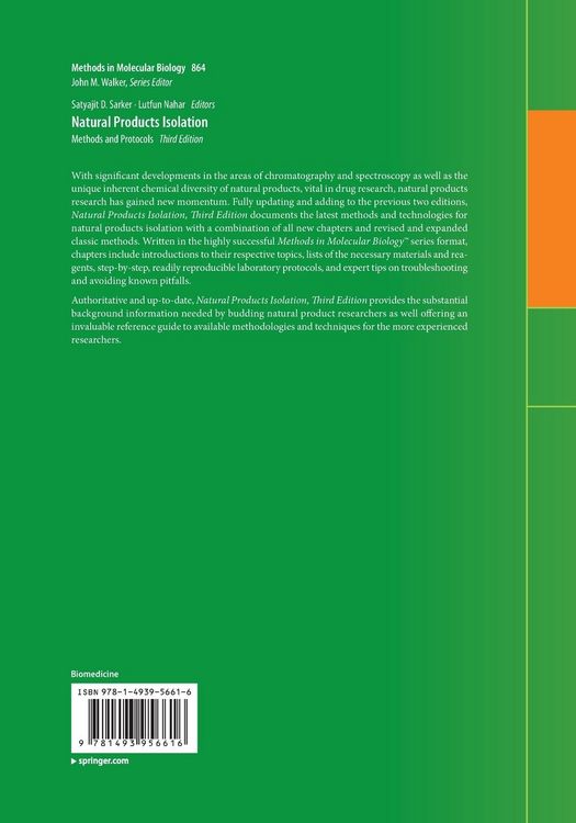 Produktbild: Natural Products Isolation
