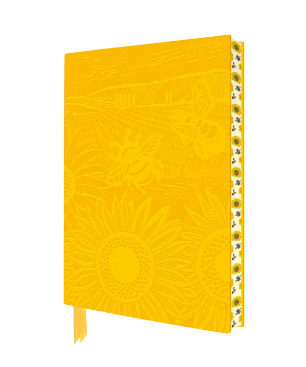 Produktbild: Exquisit Premium Notizbuch DIN A5: Kate Heiss, Sonnenblumenfeld