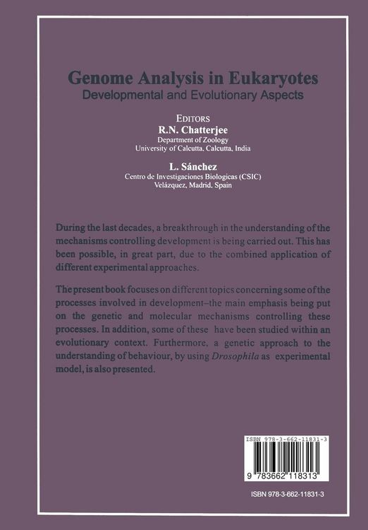 Produktbild: Genome Analysis in Eukaryotes