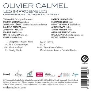 Produktbild: Olivier Calmel: Les Improbables