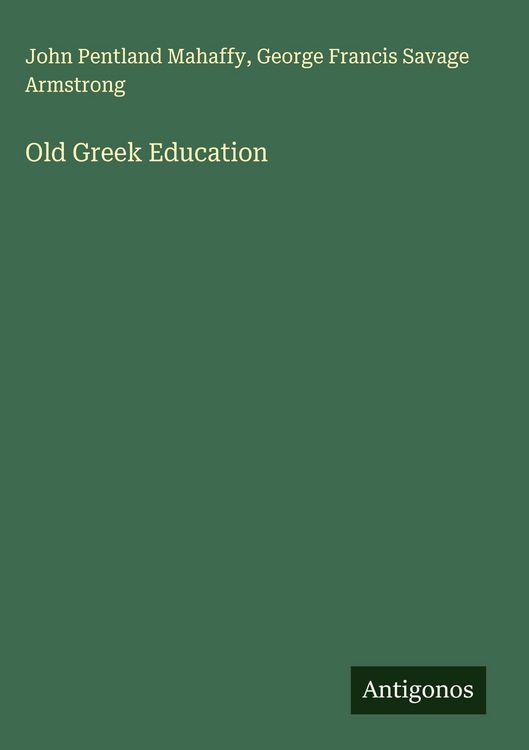 Produktbild: Old Greek Education